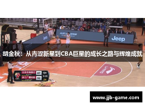 胡金秋：从青涩新星到CBA巨星的成长之路与辉煌成就